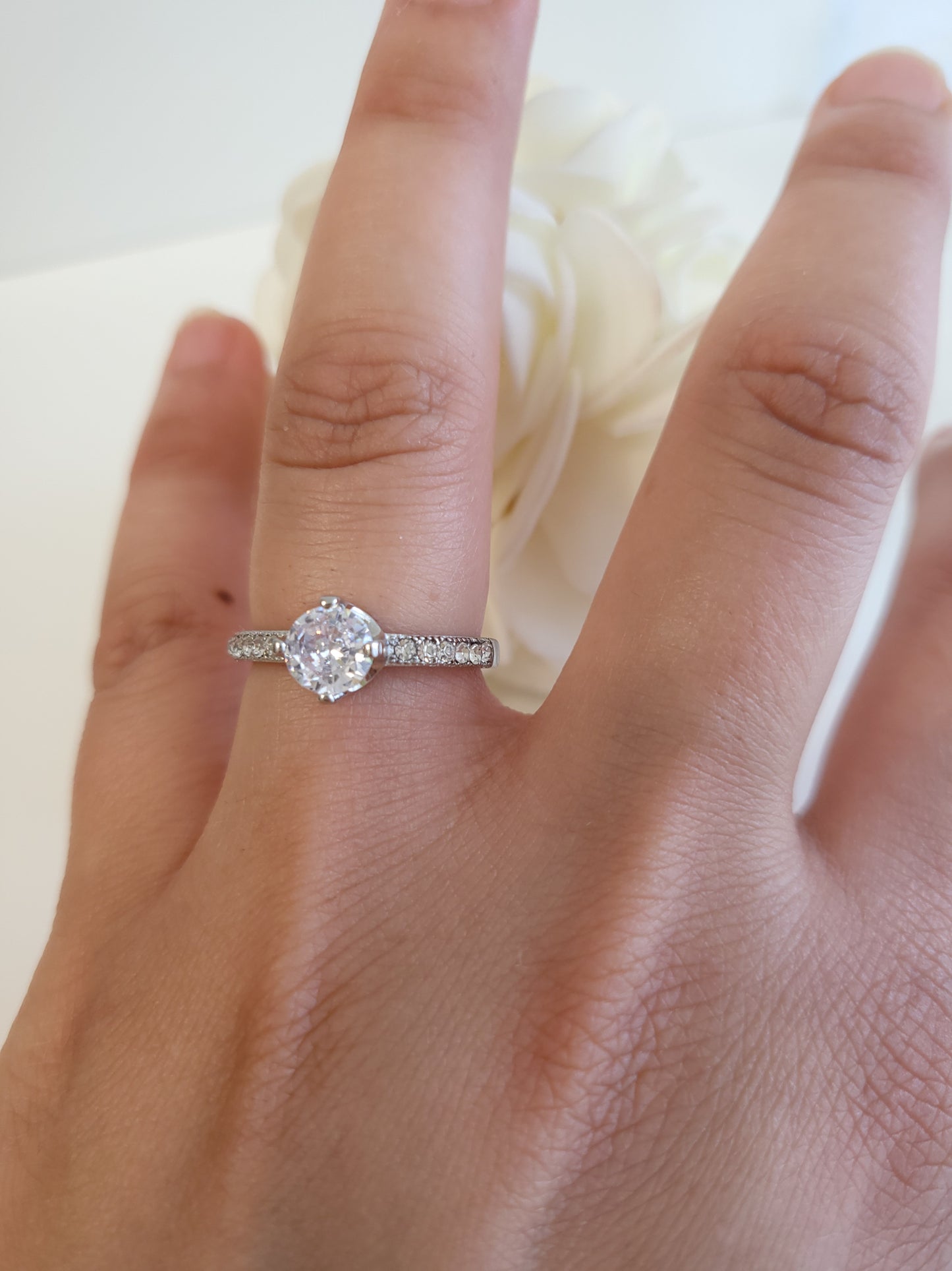 Bague Virginie Argentée