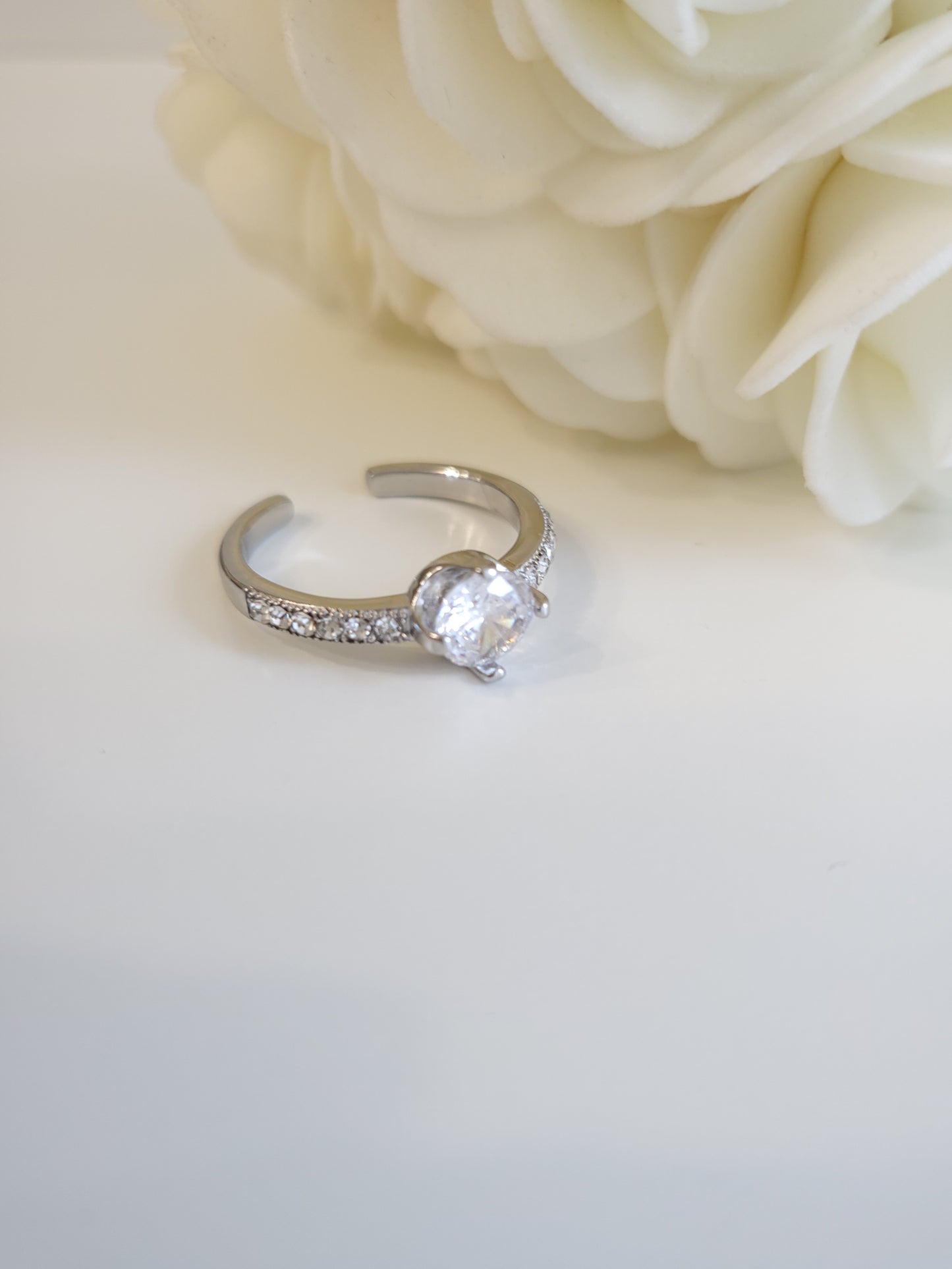 Bague Virginie Argentée