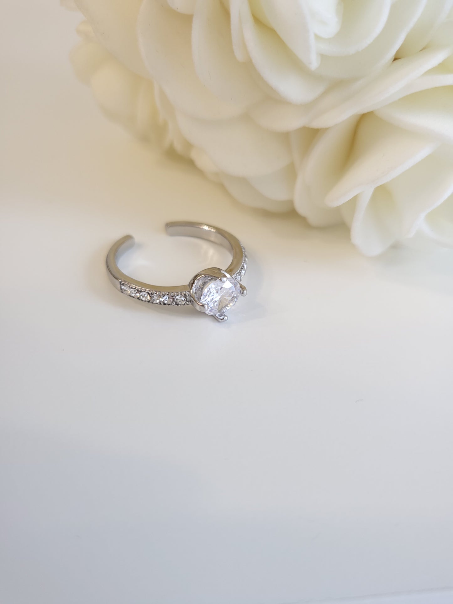 Bague Virginie Argentée