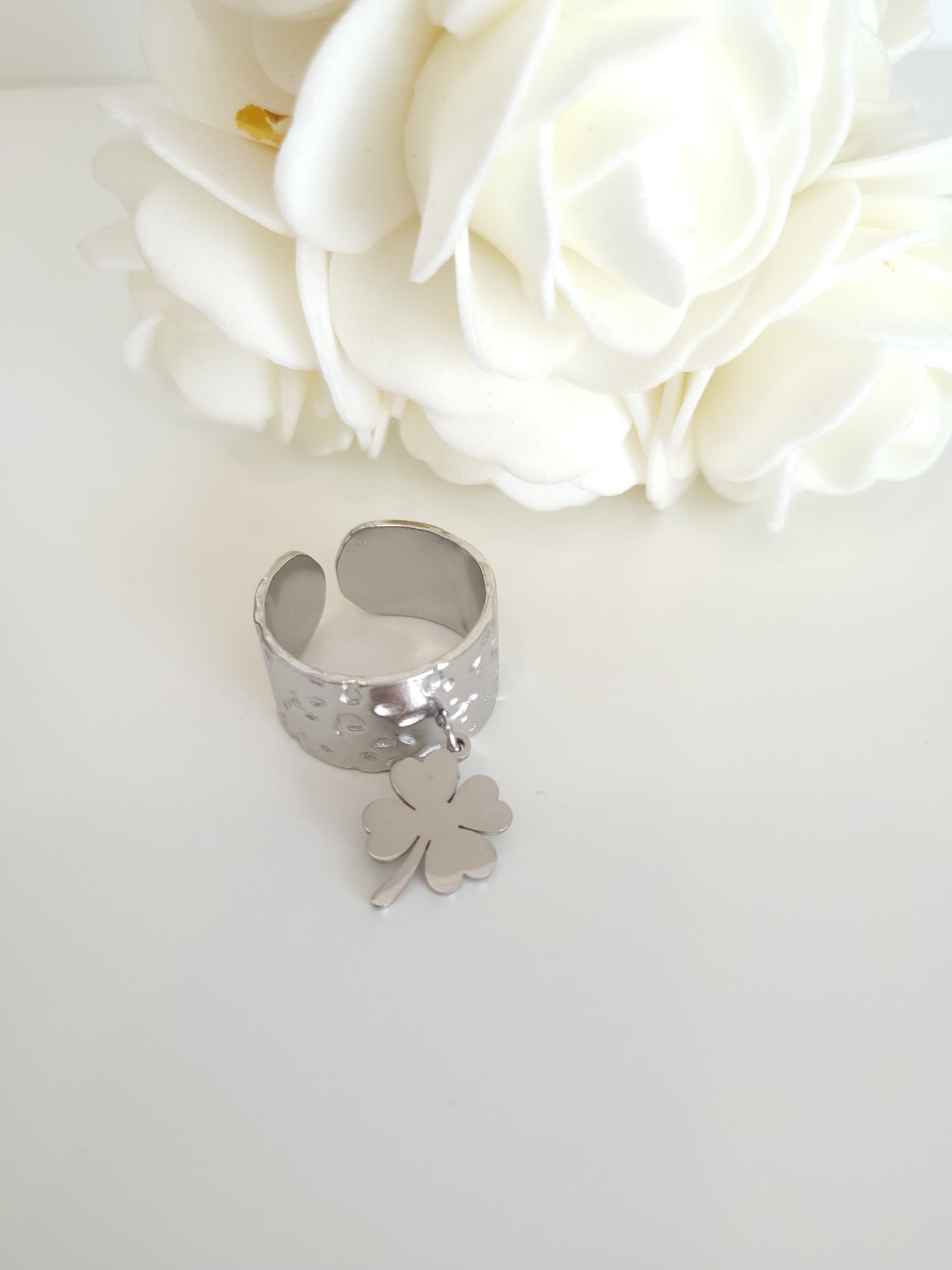 Bague Breloque Rebecca Argentée
