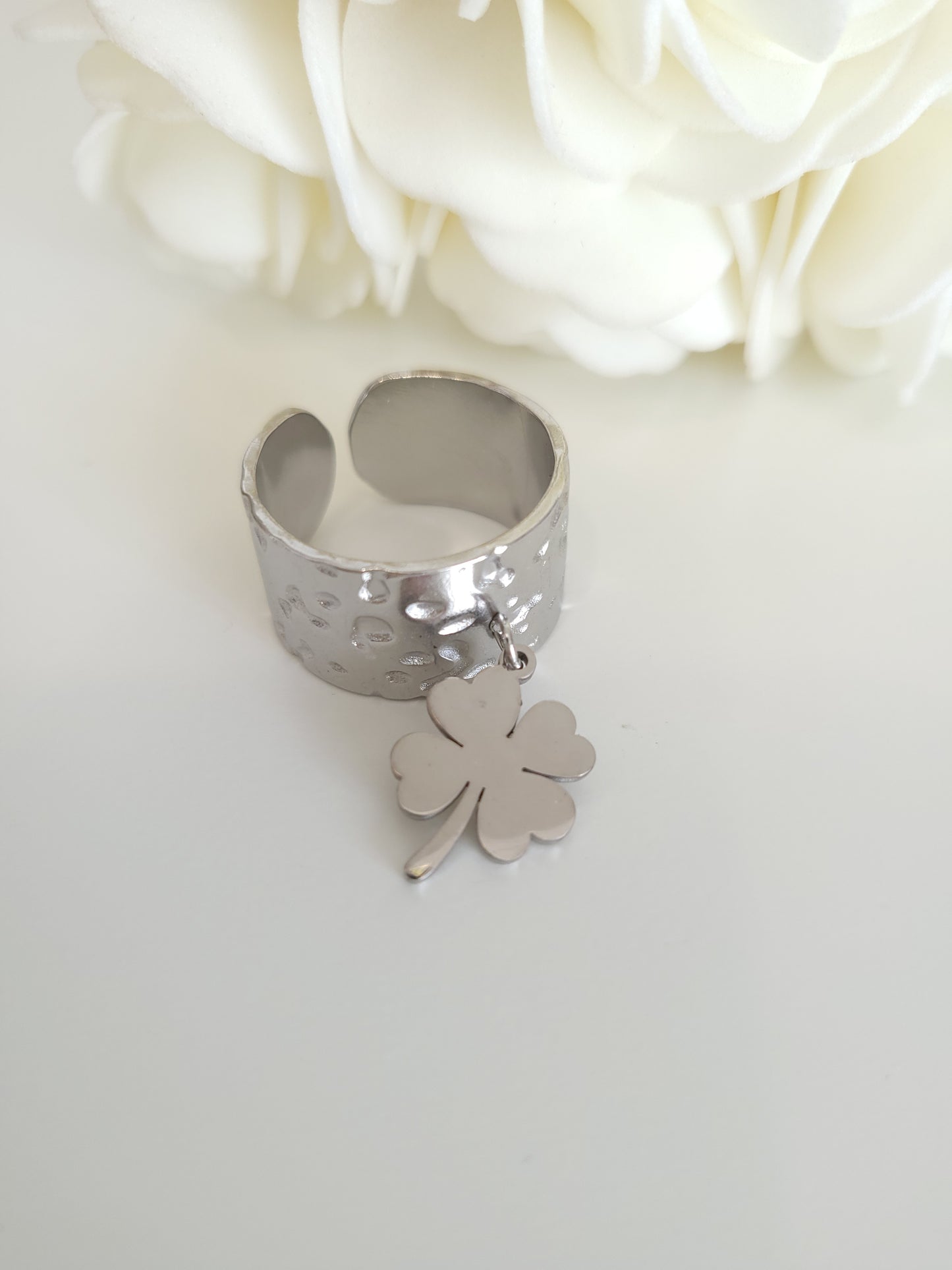 Bague Breloque Rebecca Argentée