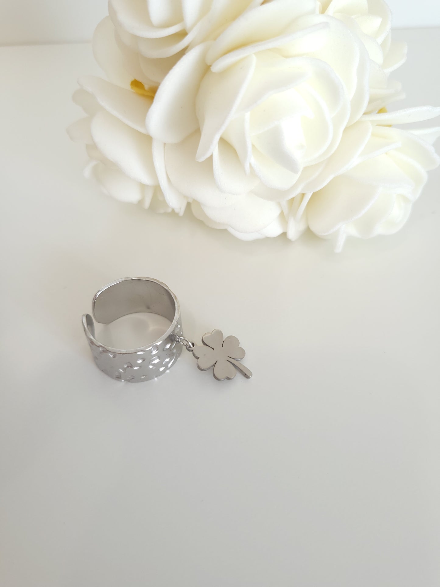 Bague Breloque Rebecca Argentée