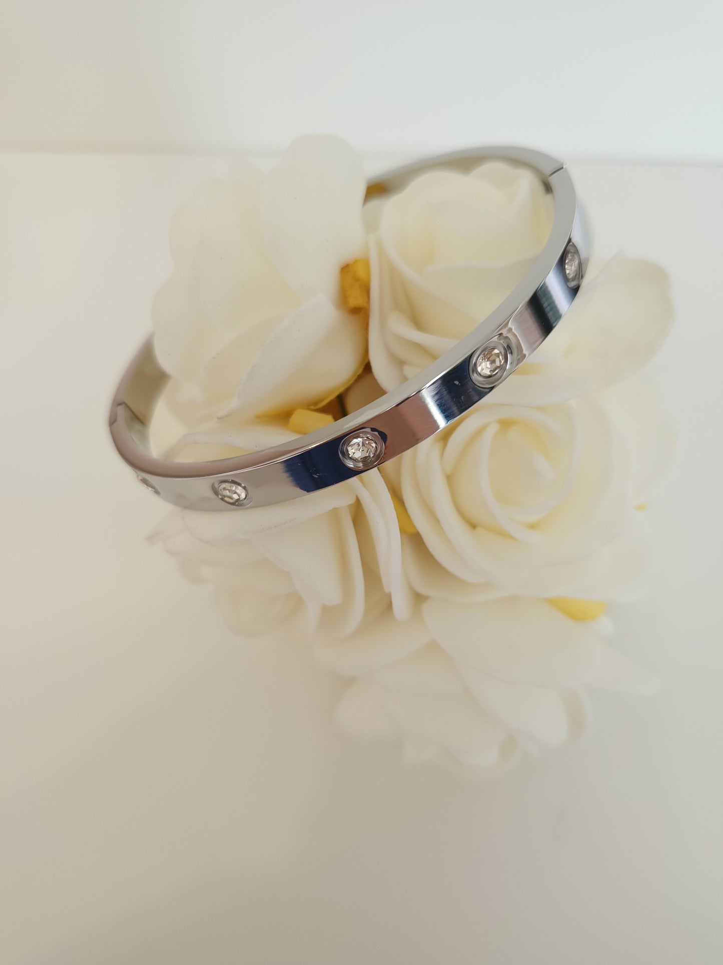 Bracelet Jonc Charléne Argenté