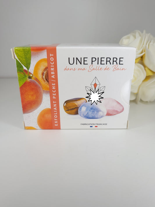 Savon pierre naturelle Abricot/pêche