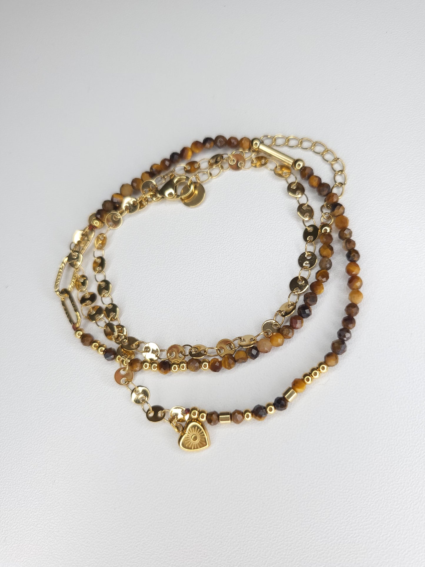 Bracelets/colliers Annabelle œil de Tigre