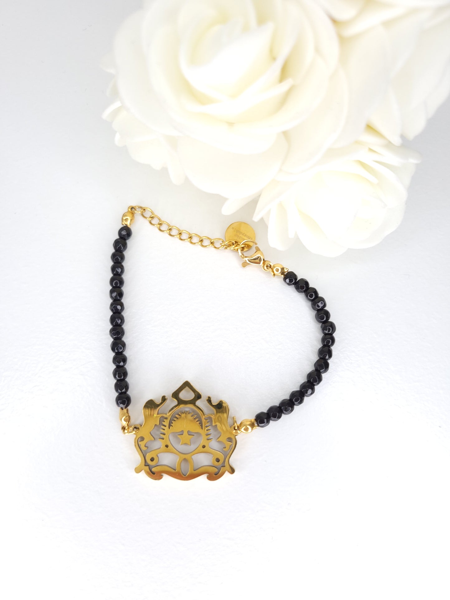 Bracelet Armoirie Maroc Noir