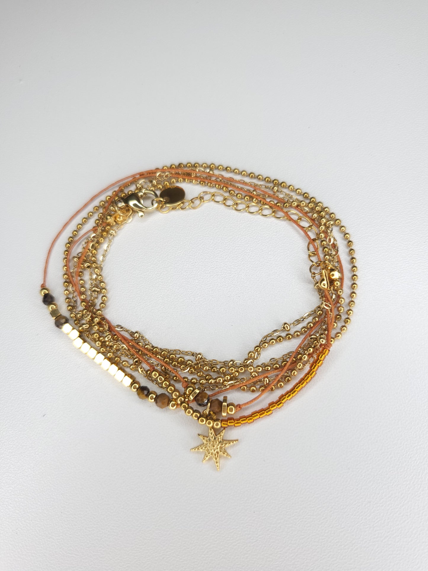 Bracelets/colliers Annabelle œil de Tigre