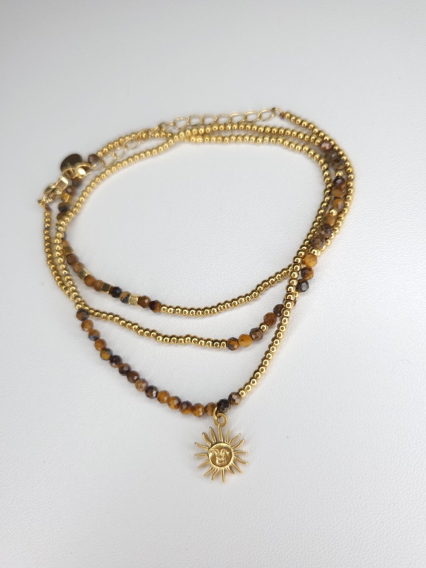 Bracelets/colliers Annabelle œil de Tigre
