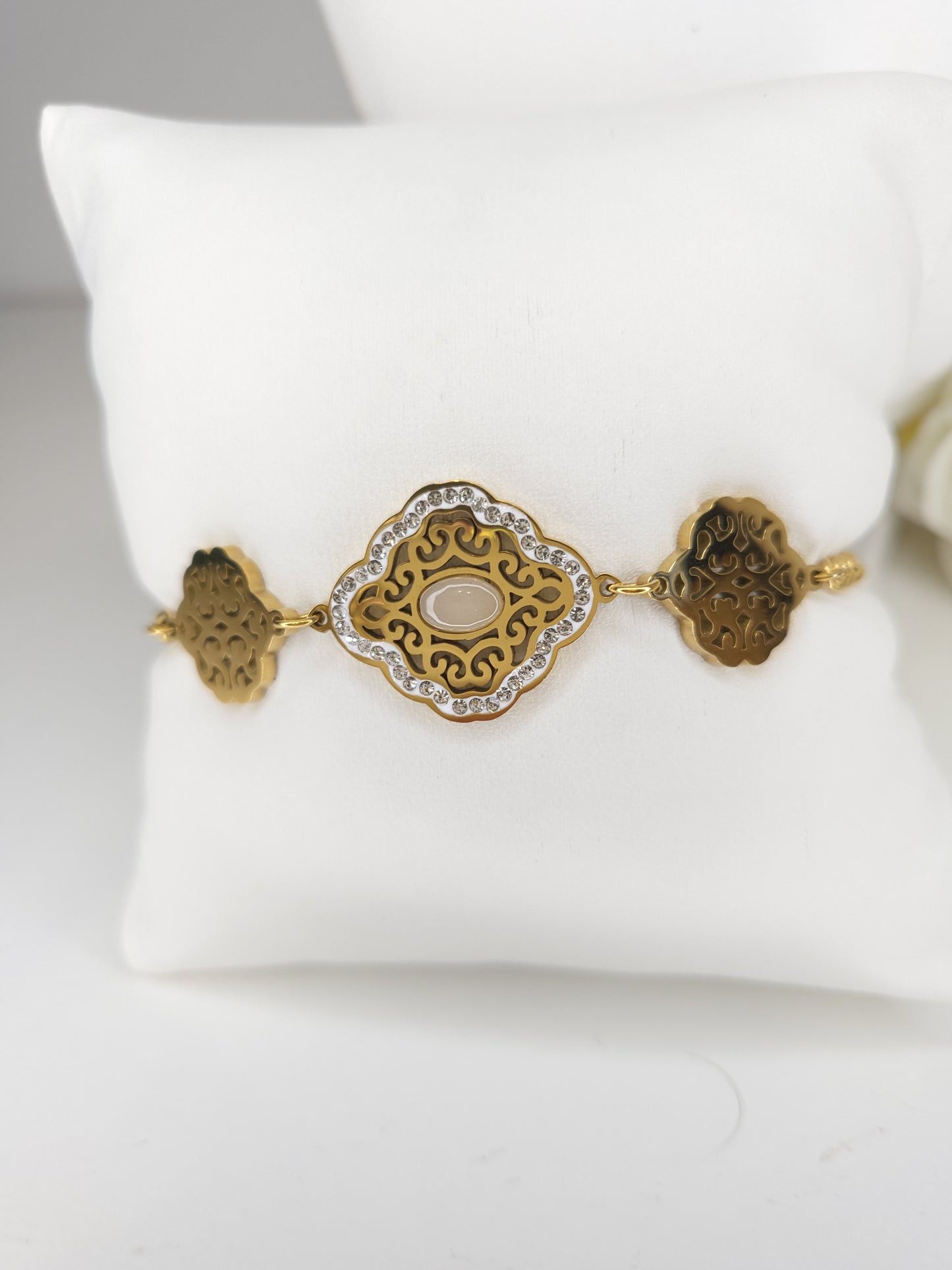 Bracelet Farida Blanc