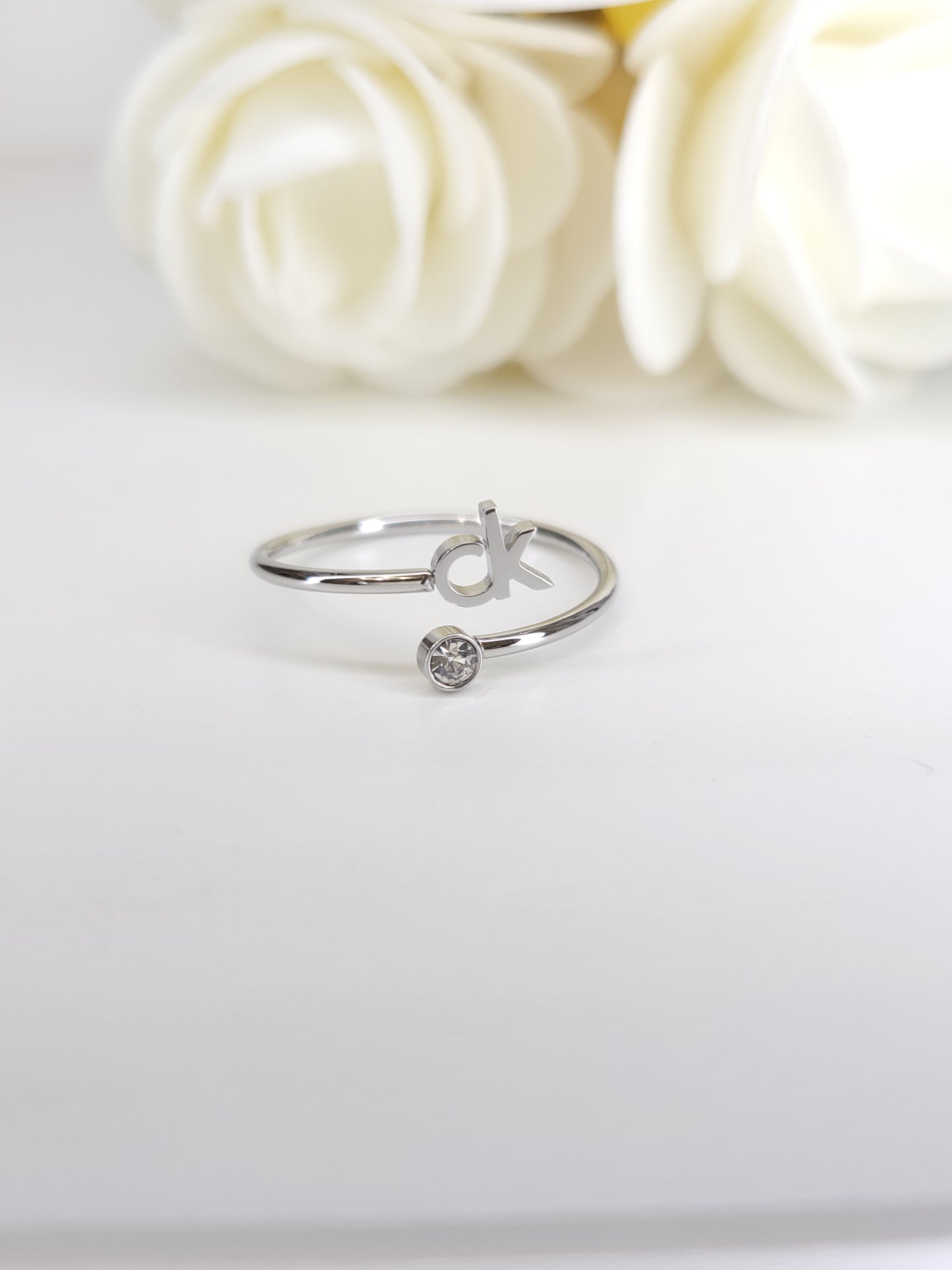Bague Klein Argentée