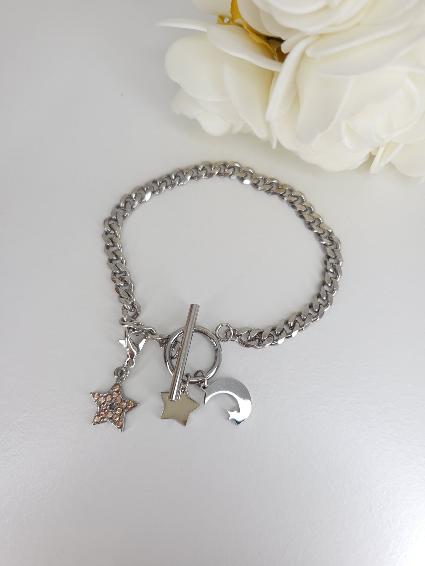 Bracelet Constellation argenté