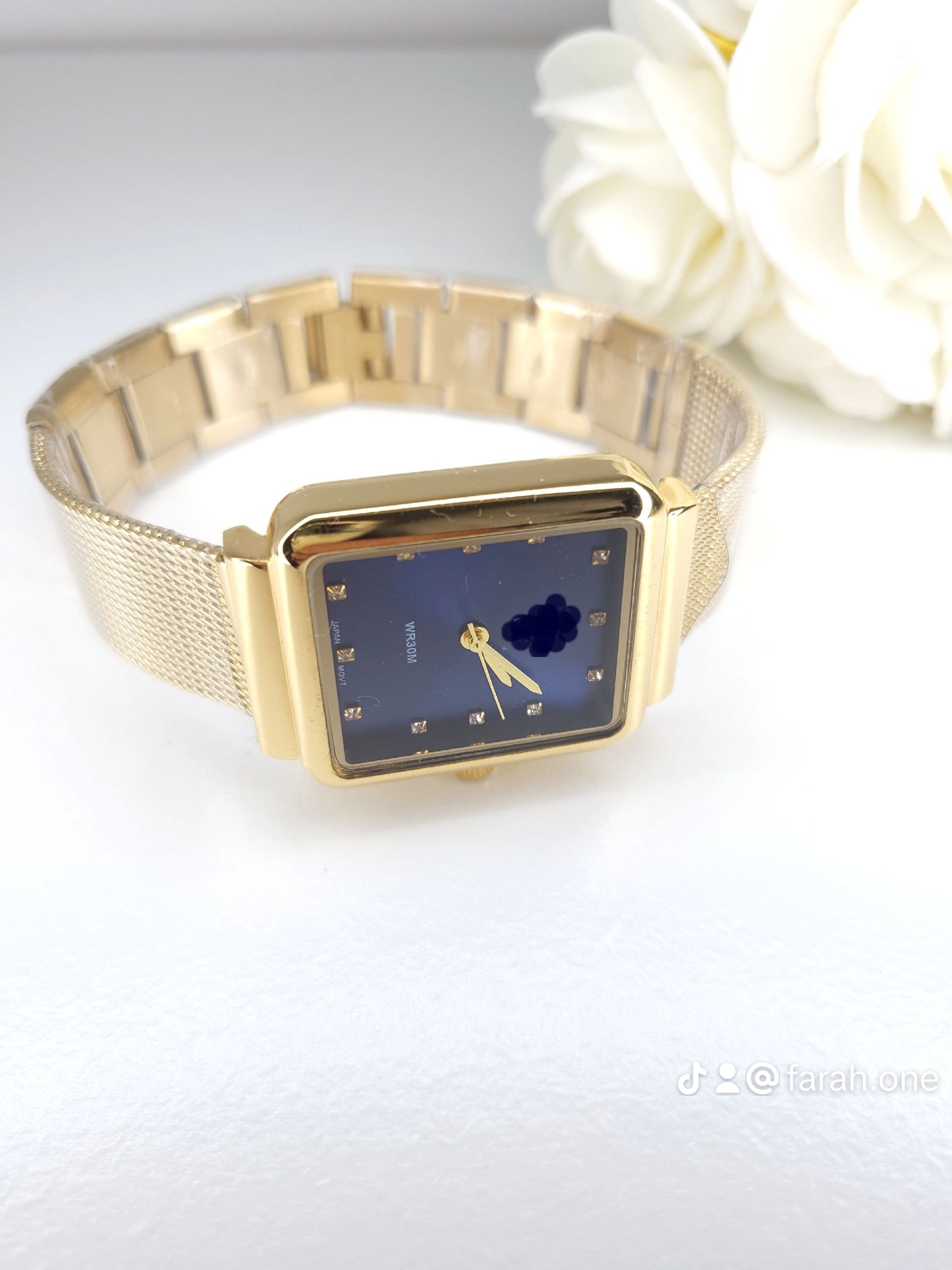 Montre Cindy Bleue
