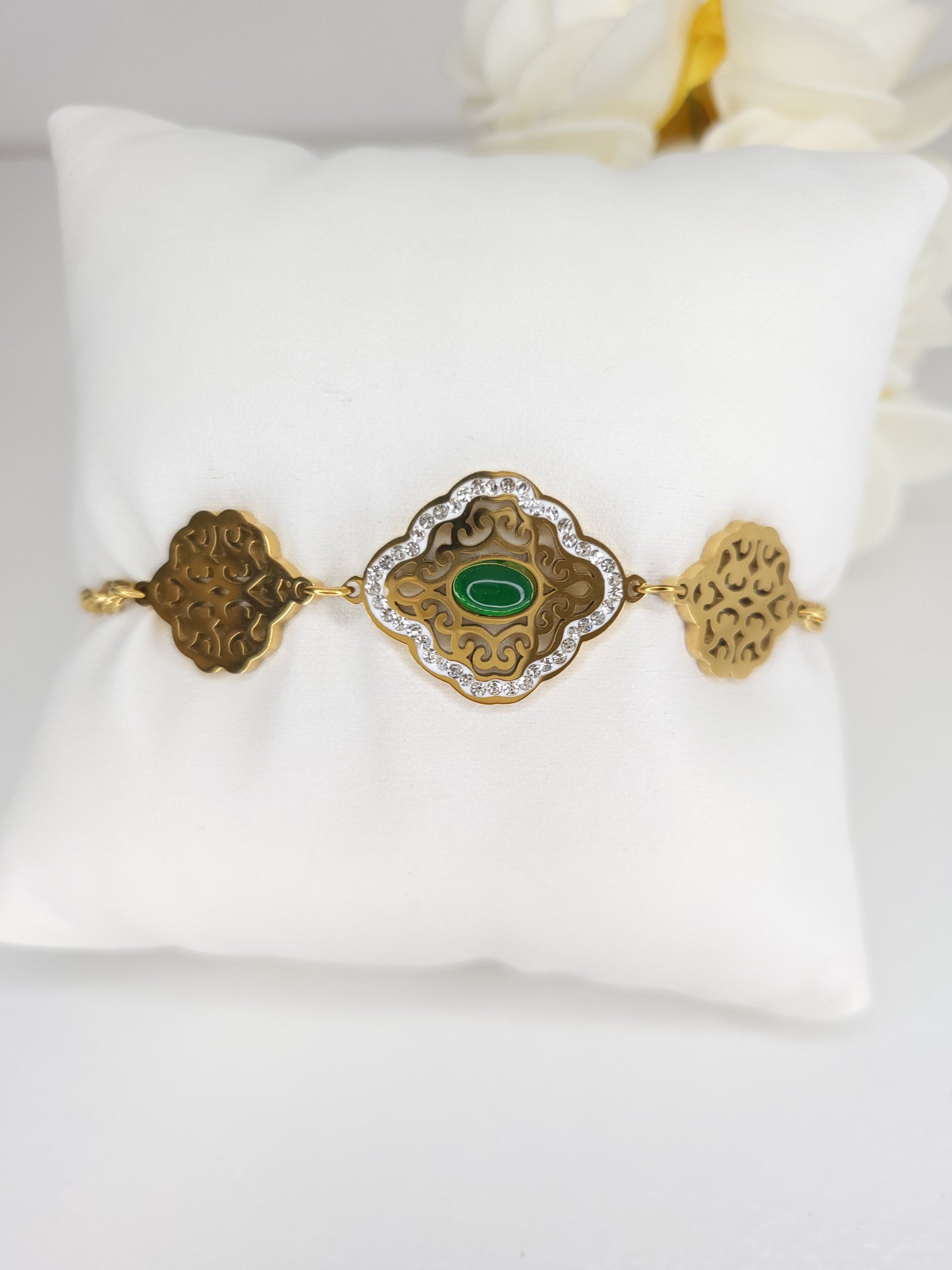 Bracelet Farida vert