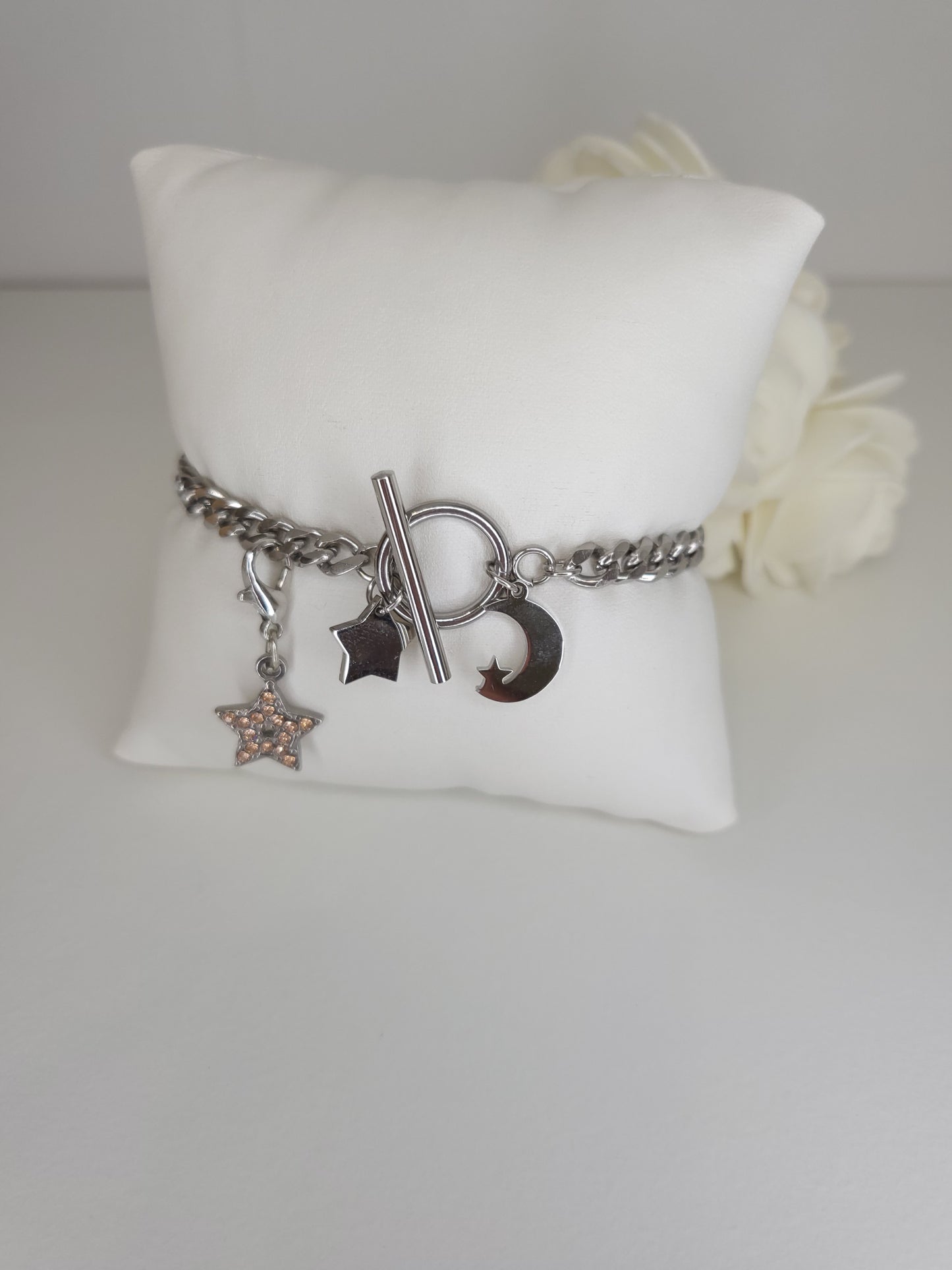 Bracelet Constellation argenté