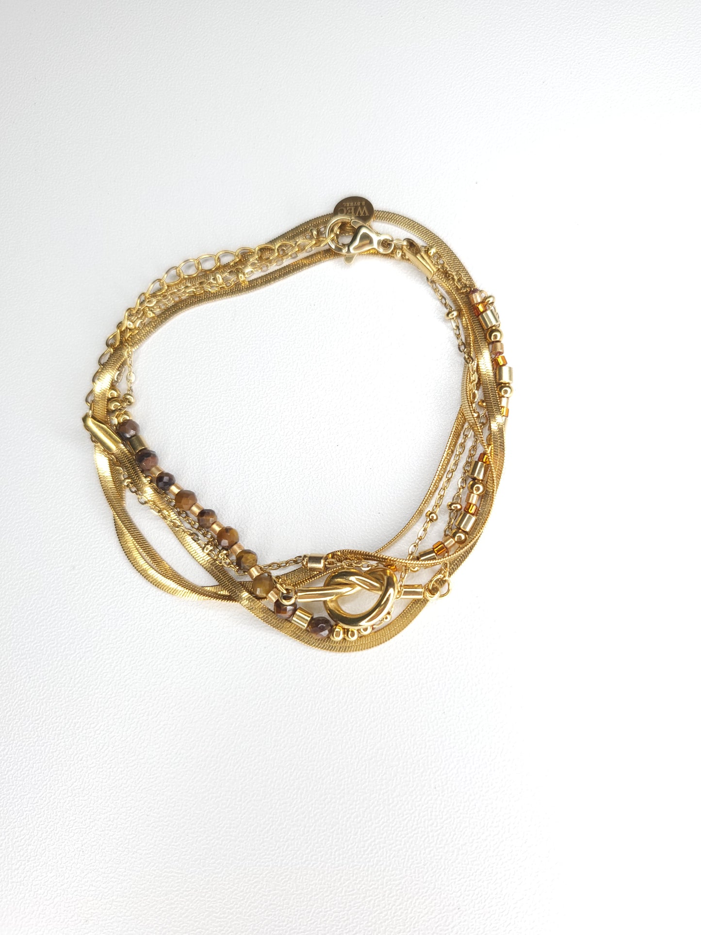 Bracelets/colliers Annabelle œil de Tigre