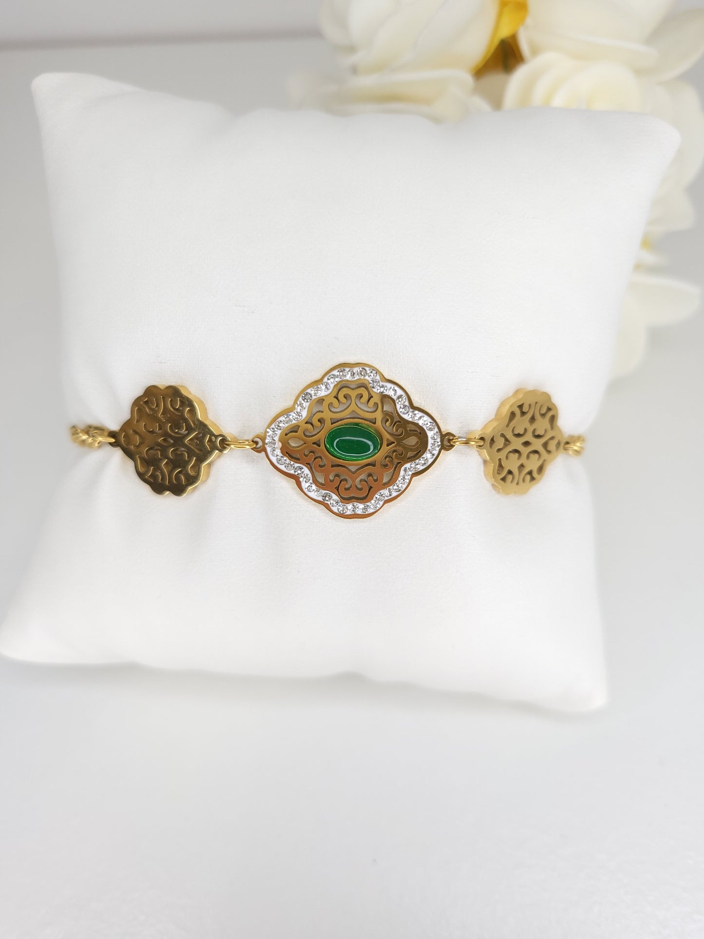 Bracelet Farida vert