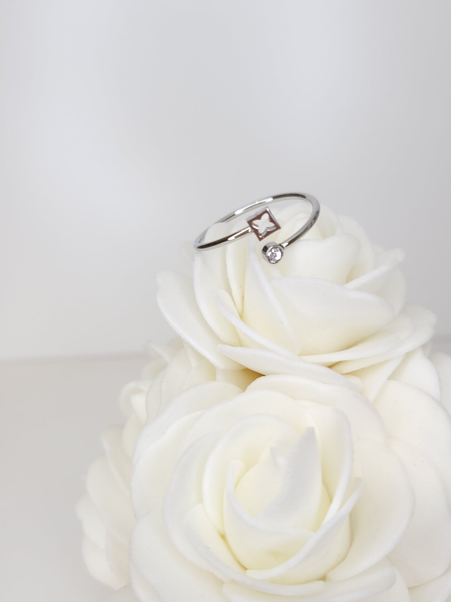 Bague Floriane Argentée