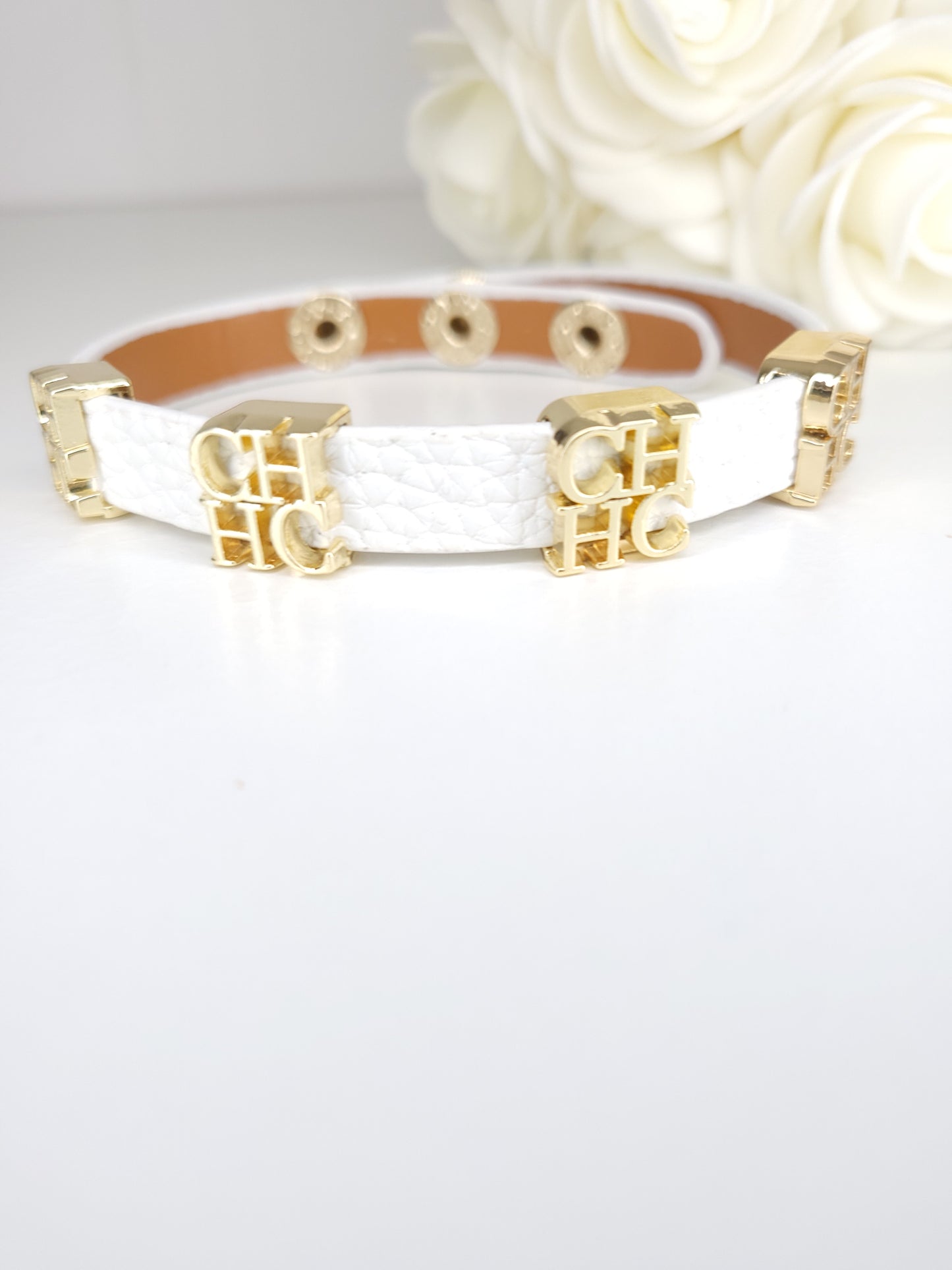 Bracelet Carolina blanc