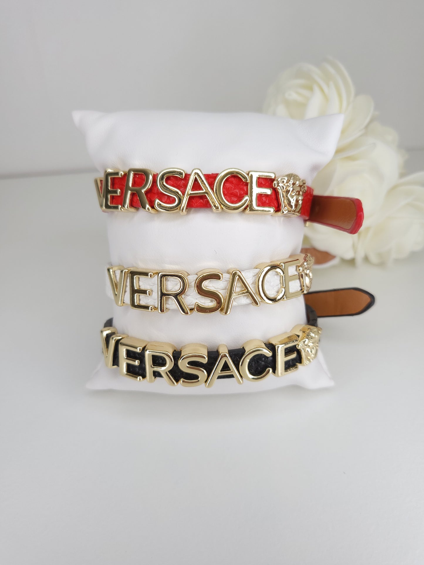 Bracelet Lettres Rouge