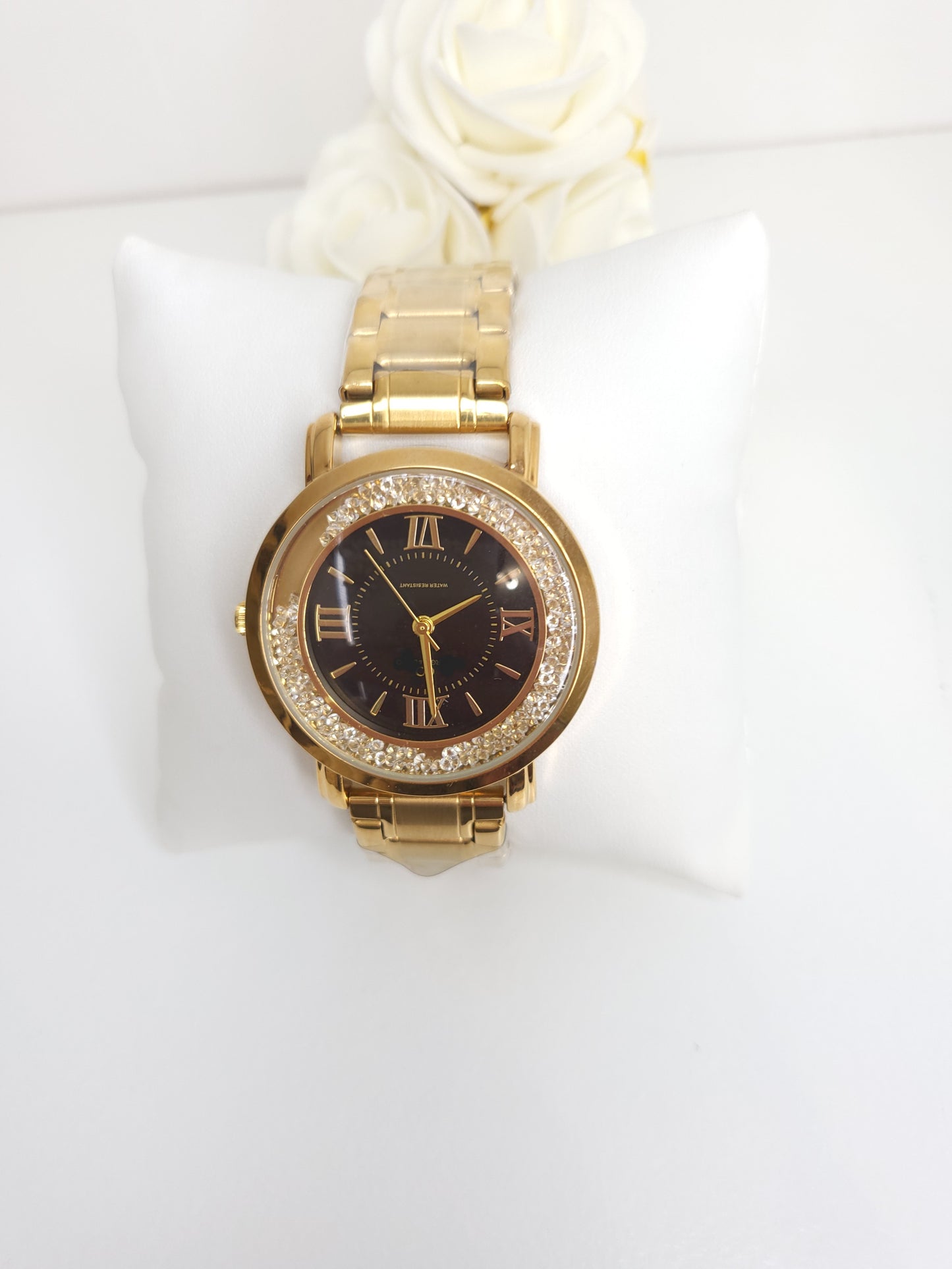 Montre Latifa Fond Noir