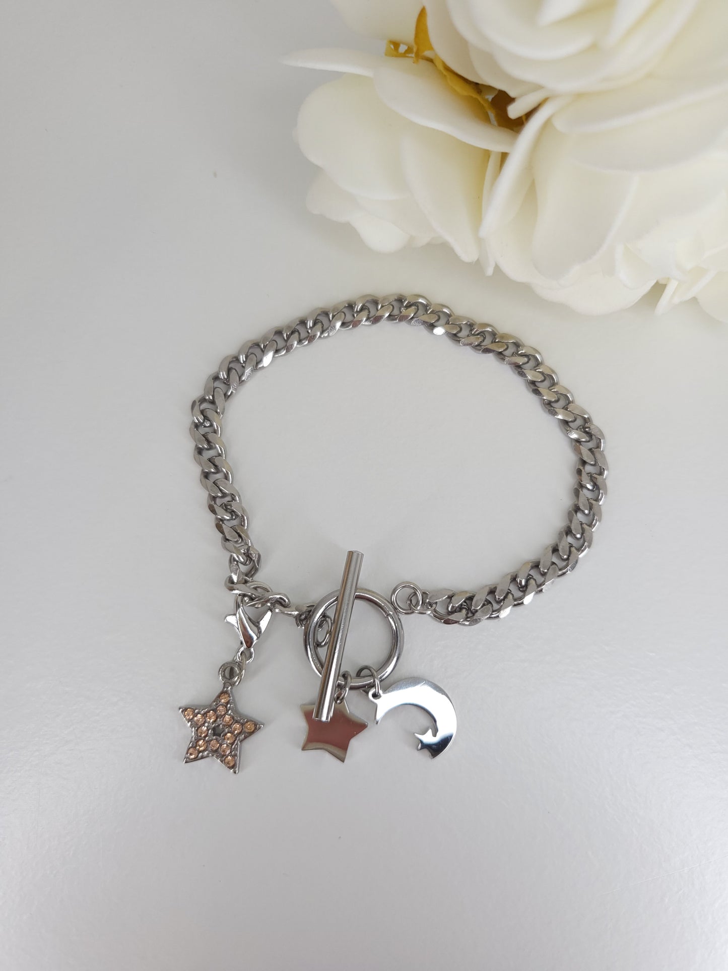 Bracelet Constellation argenté