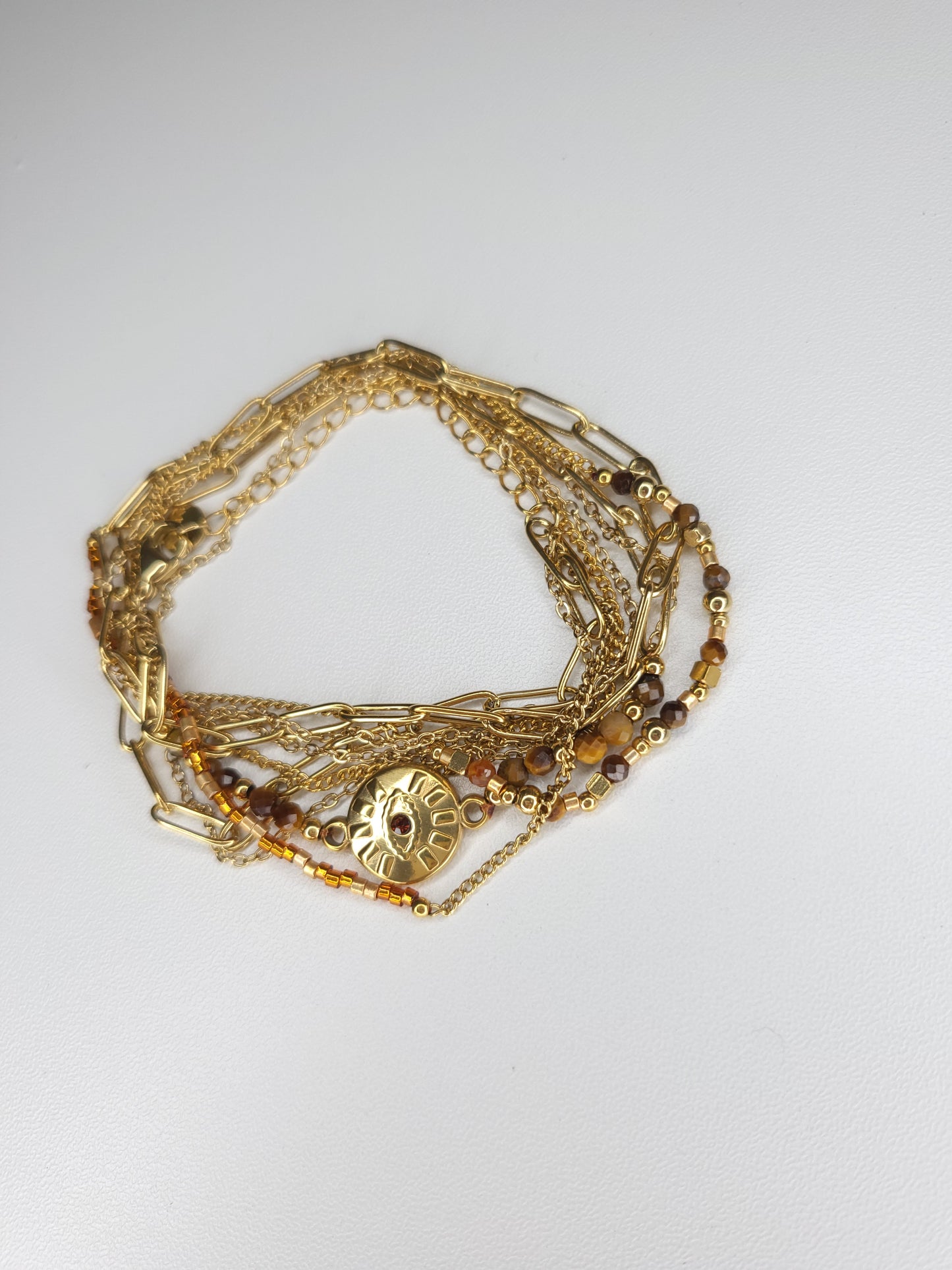 Bracelets/colliers Annabelle œil de Tigre
