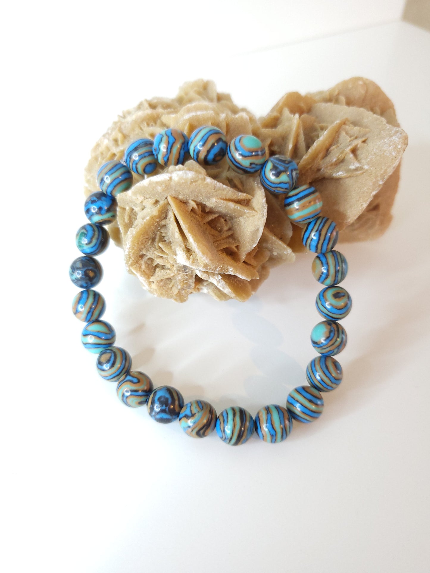 Bracelet Blue Malachite