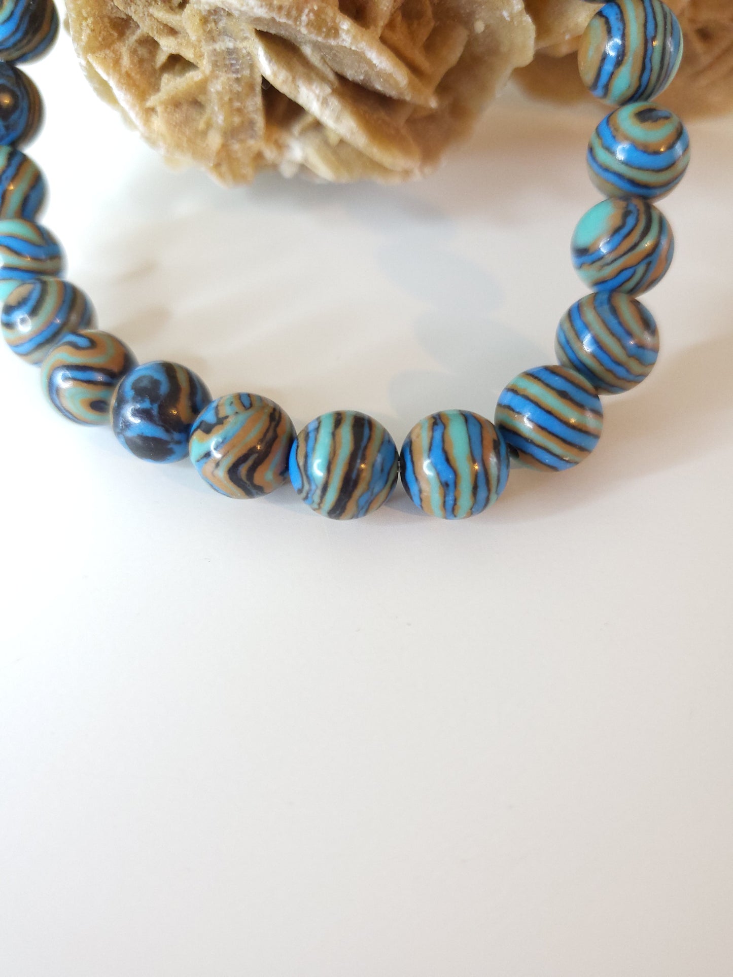 Bracelet Blue Malachite