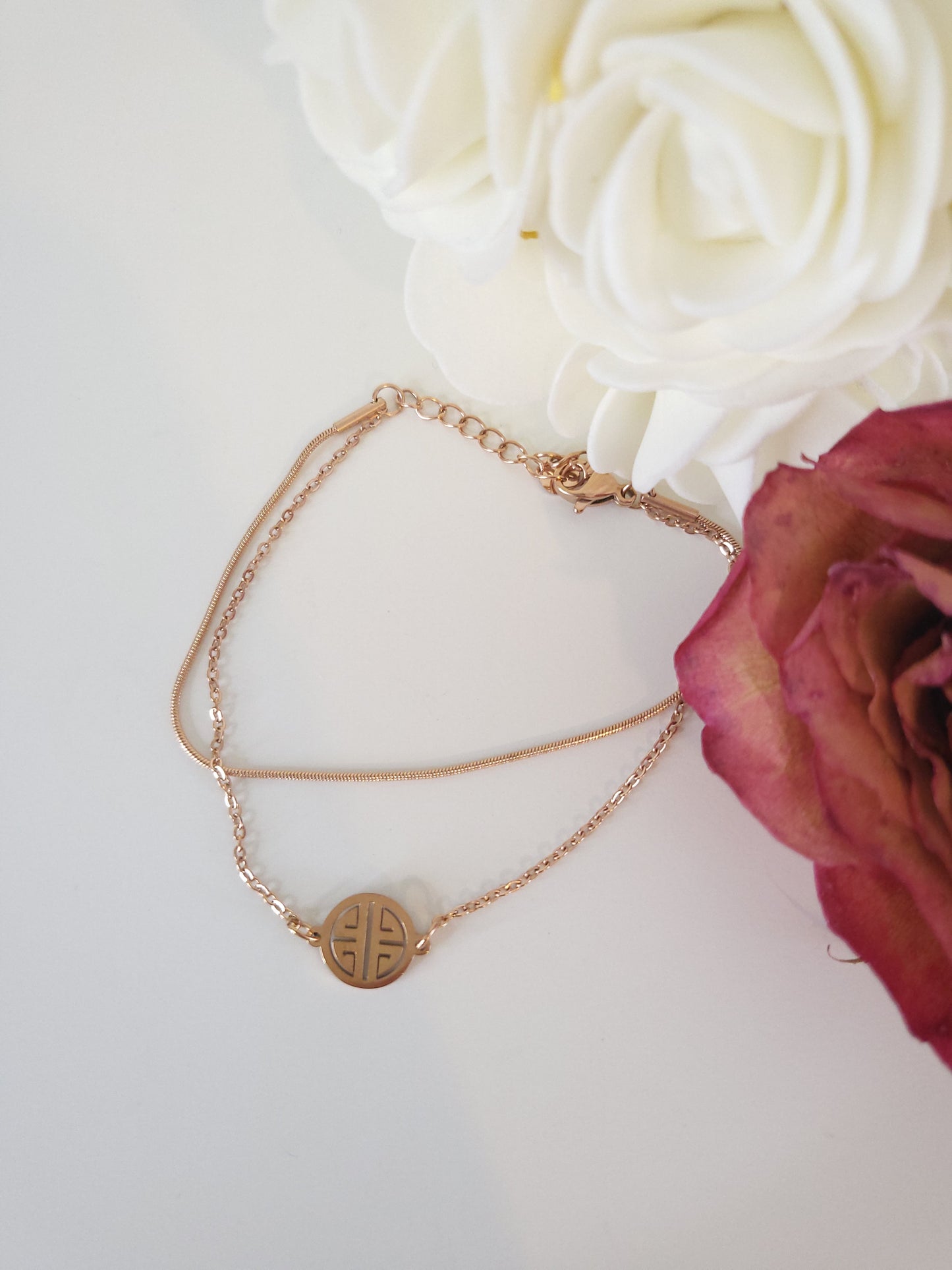 Bracelet Lina rose gold