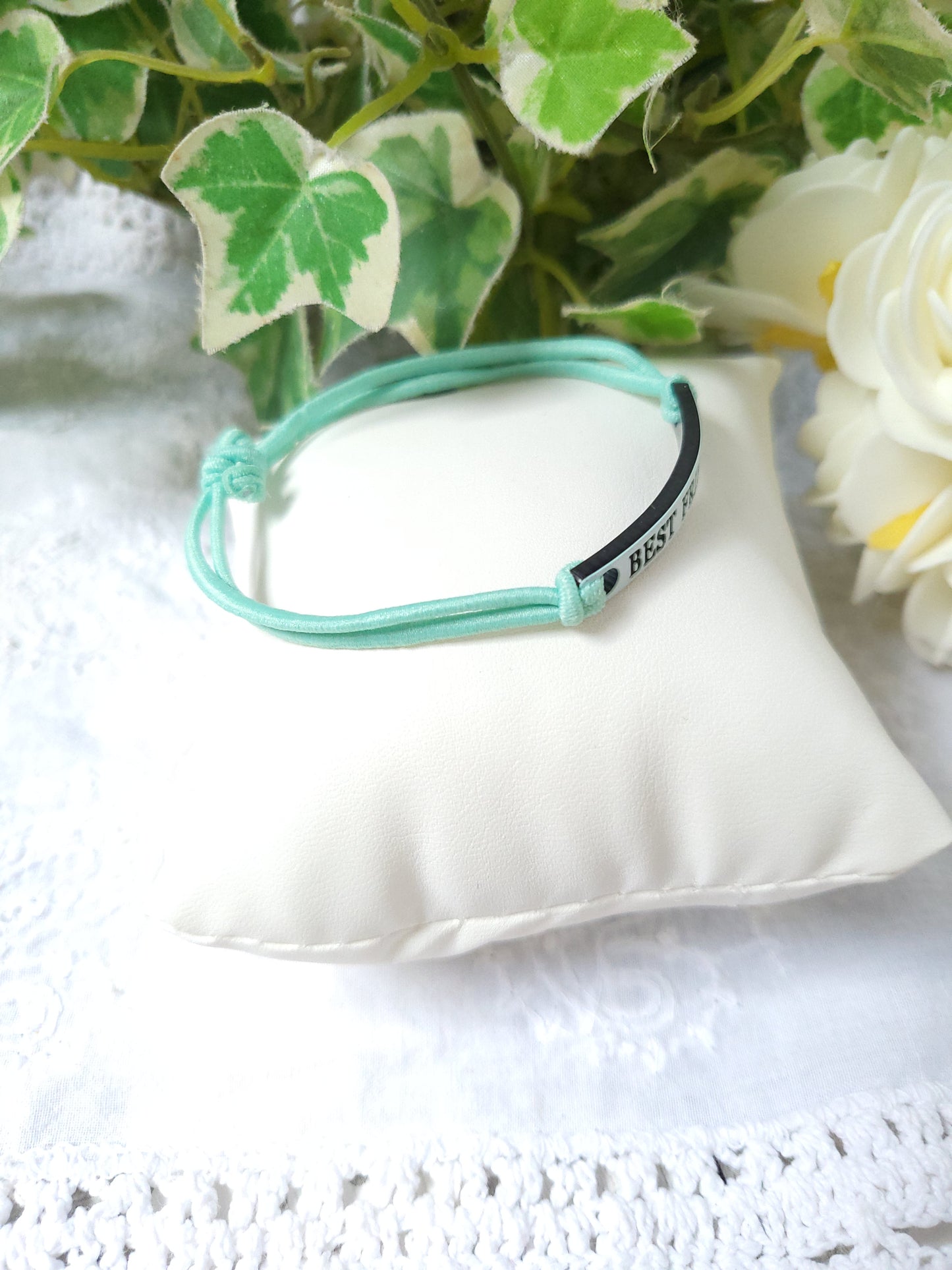 Bracelet meilleurs amis vert
