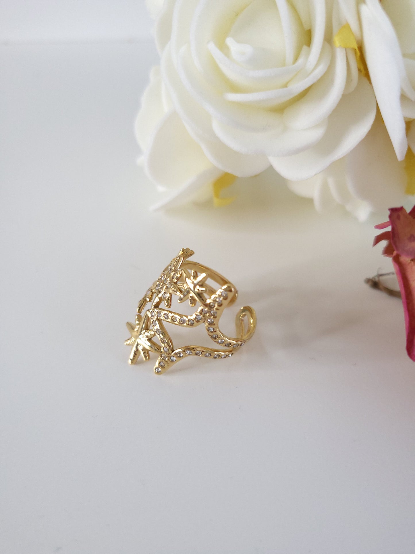 Bague Stars doré