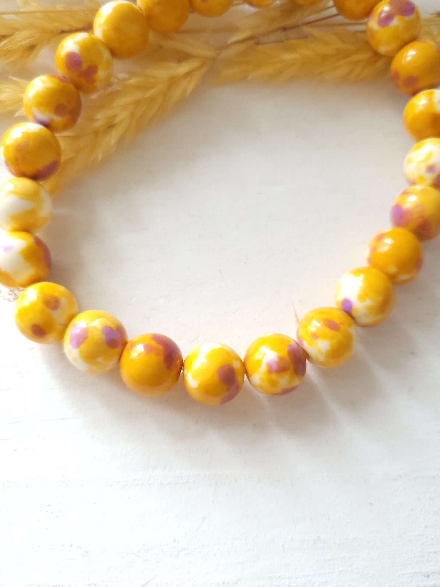 Bracelet Agate Jaune
