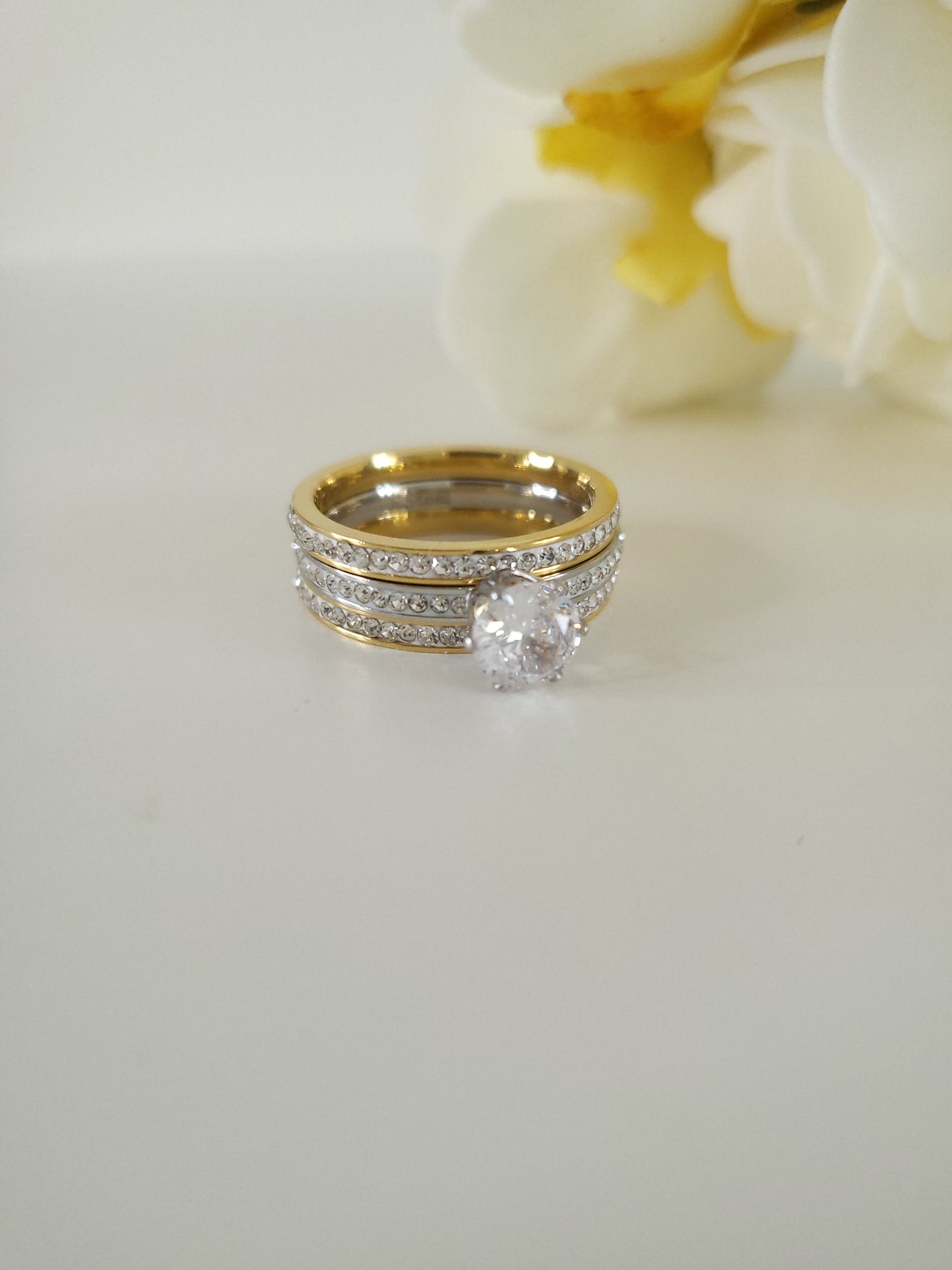 Bague Houda (3 bagues en 1)