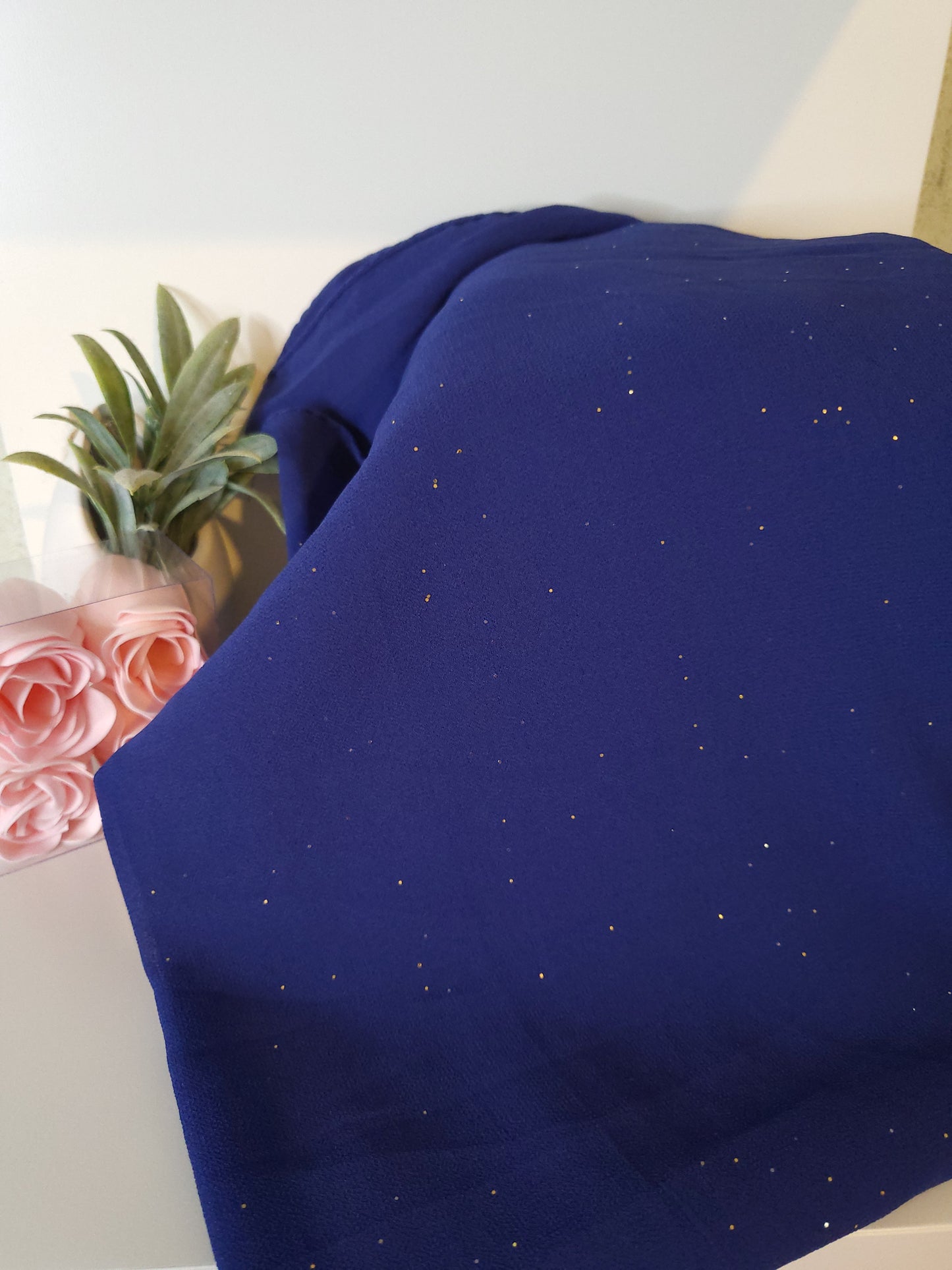 Echarpe Sarah Bleu Indigo