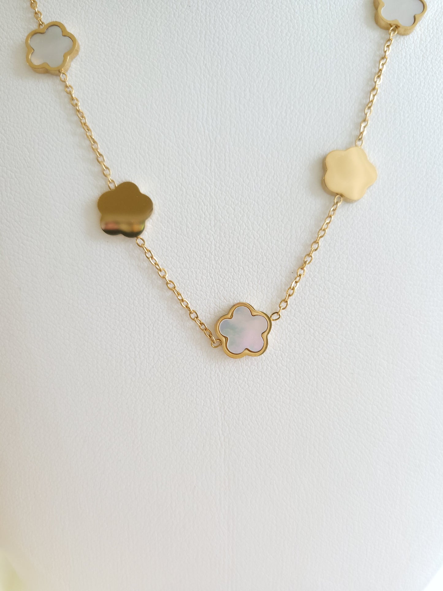 Collier Calissa Blanc