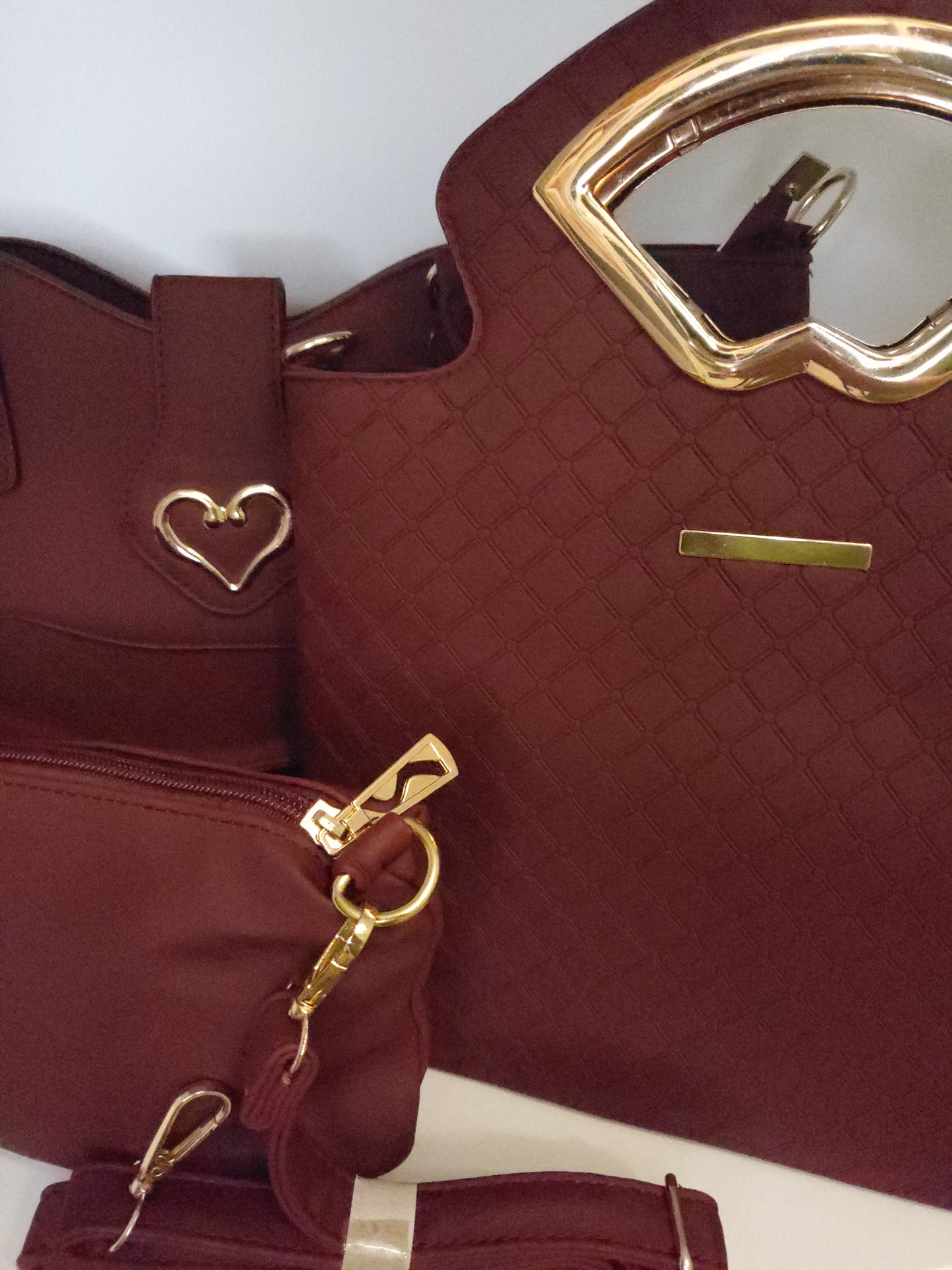 Sac Lea Bordeau (3en1)