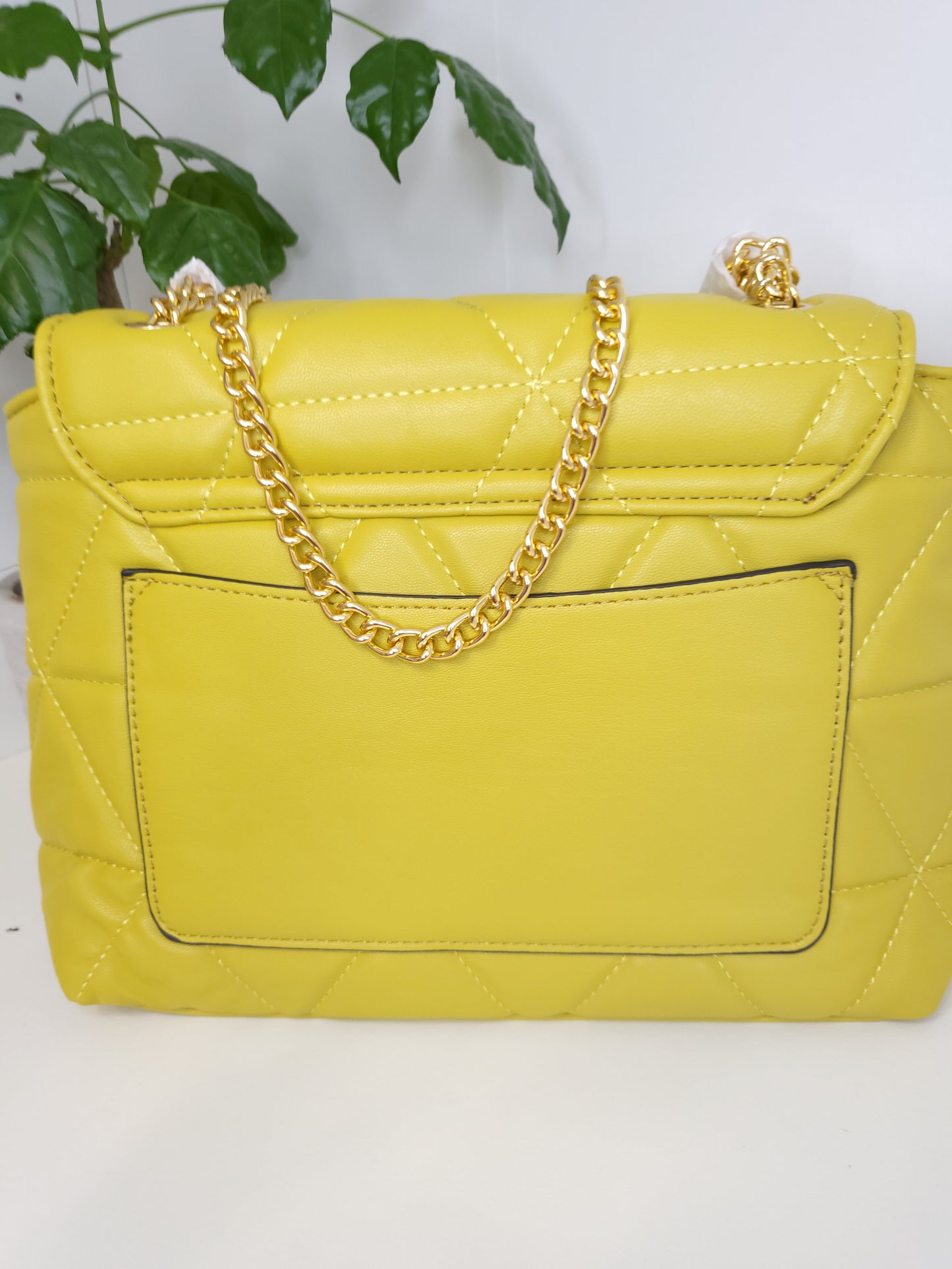 Sac à main Lilou jaune vert