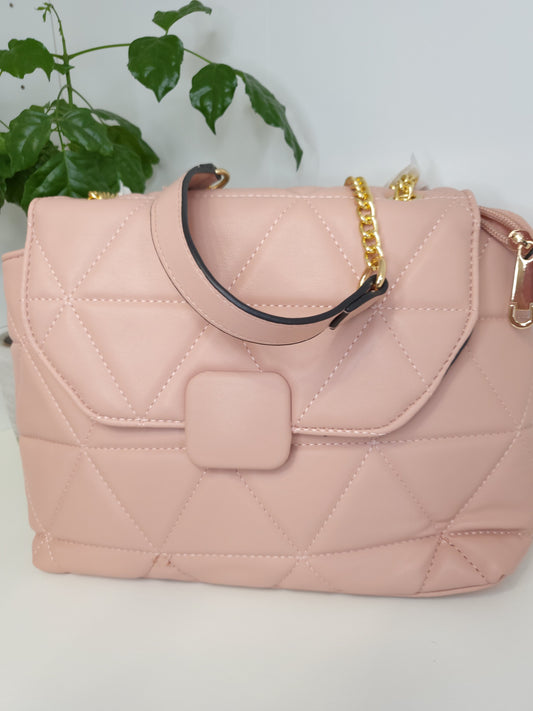 Sac à main Lilou Rose pale