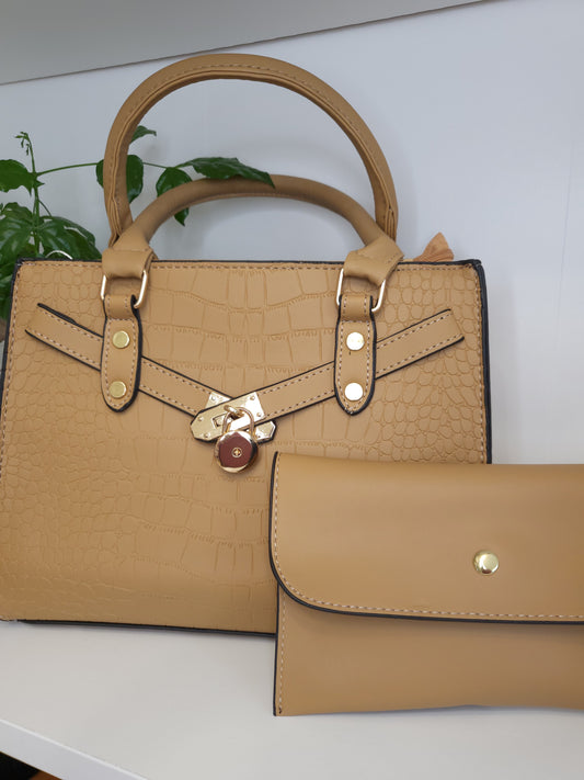 Sac à main Natacha Camel