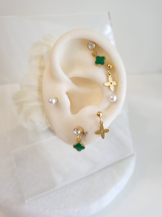 3 paires Boucles d'oreilles Madison