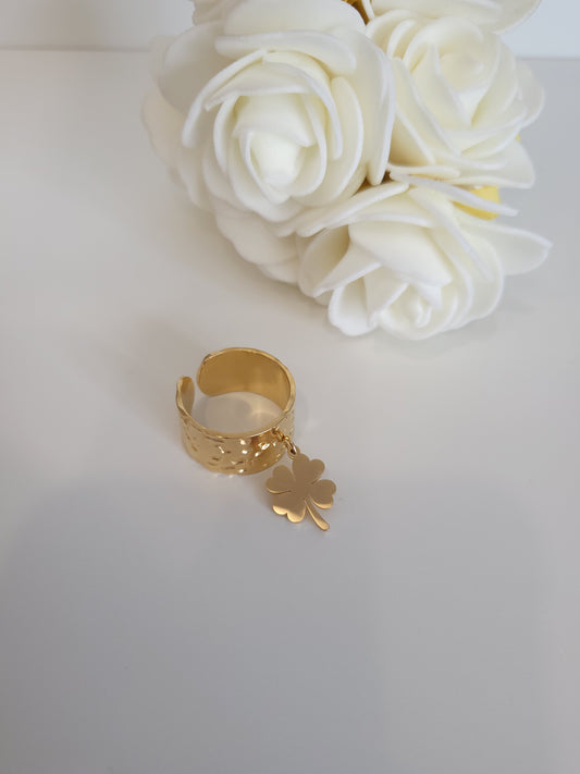 Bague Breloque Rebecca Dorée