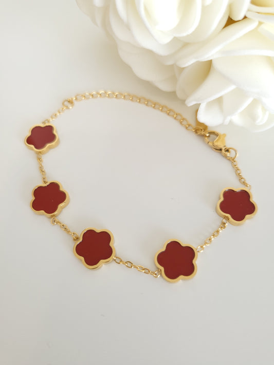 Bracelet Calissa Rouge