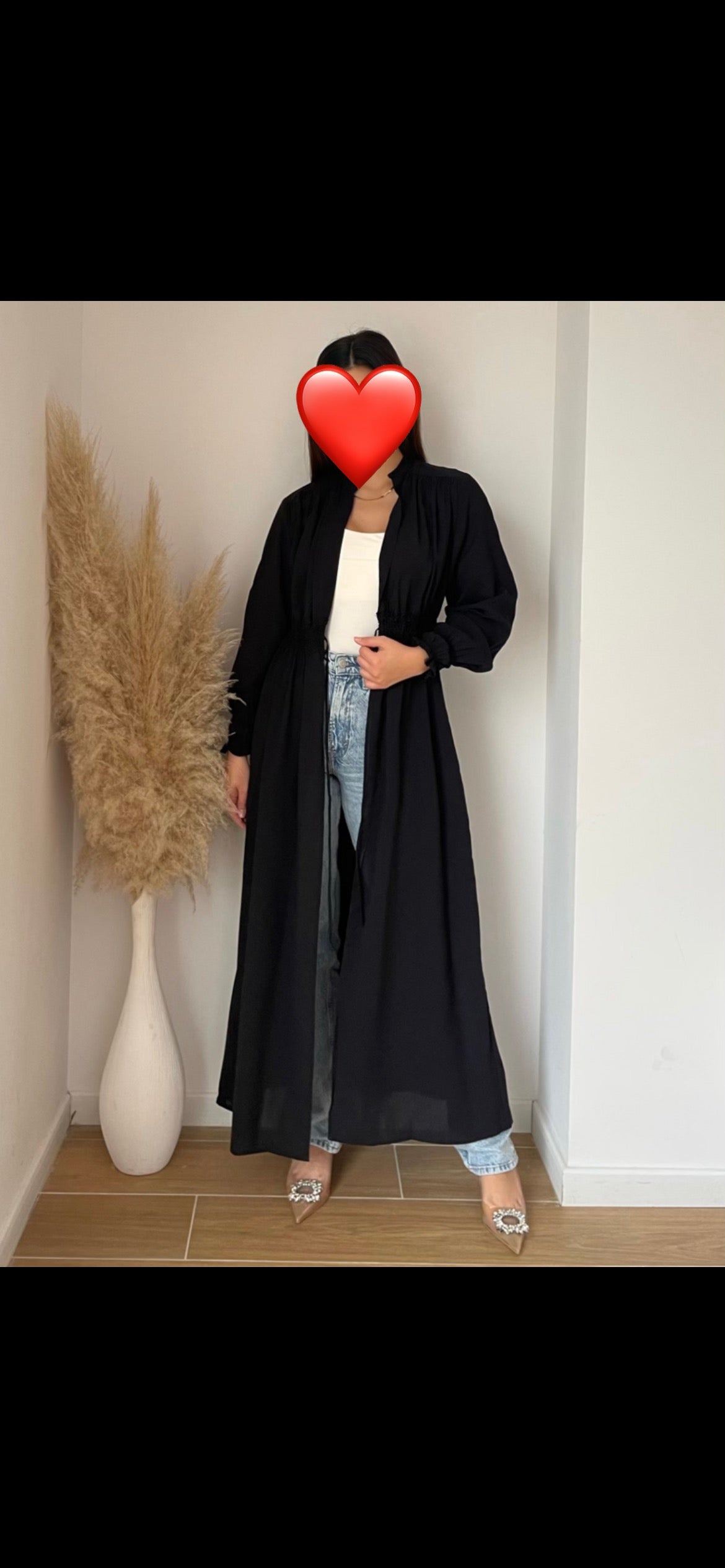 Kimono Marwa Noir