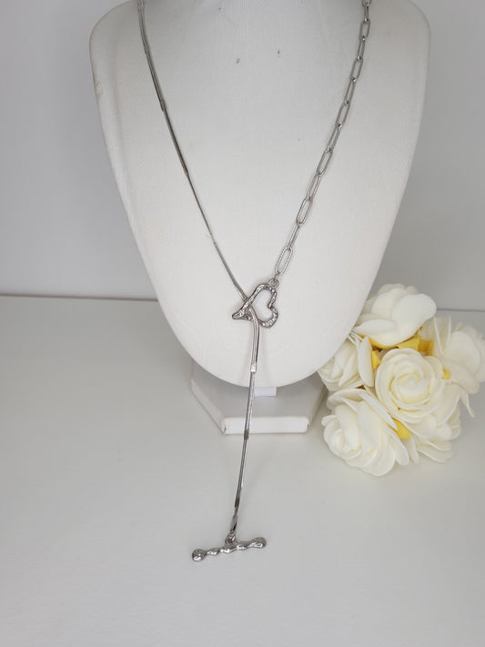 Collier Miranda argenté