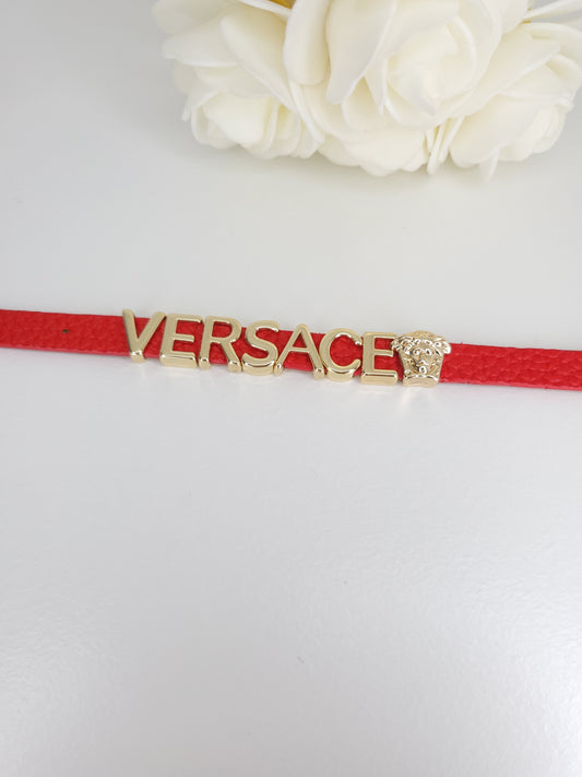 Bracelet Lettres Rouge