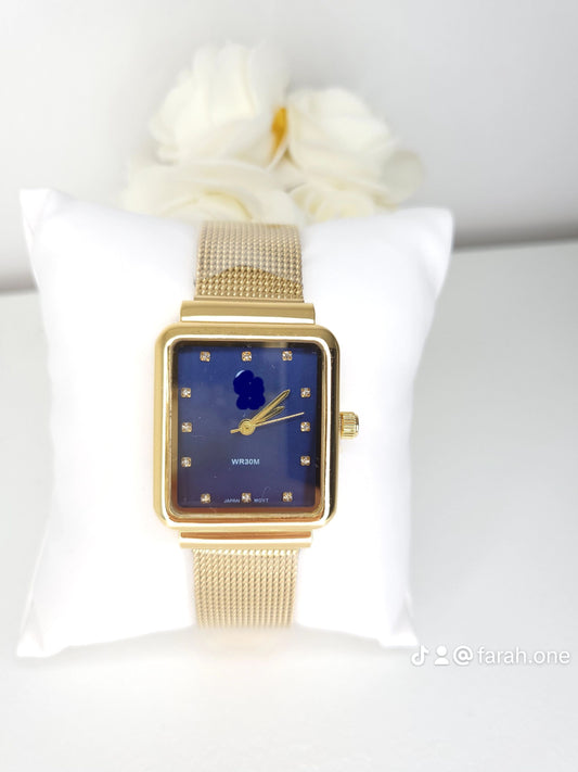 Montre Cindy Bleue