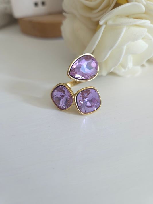 Bague Noemi Lila