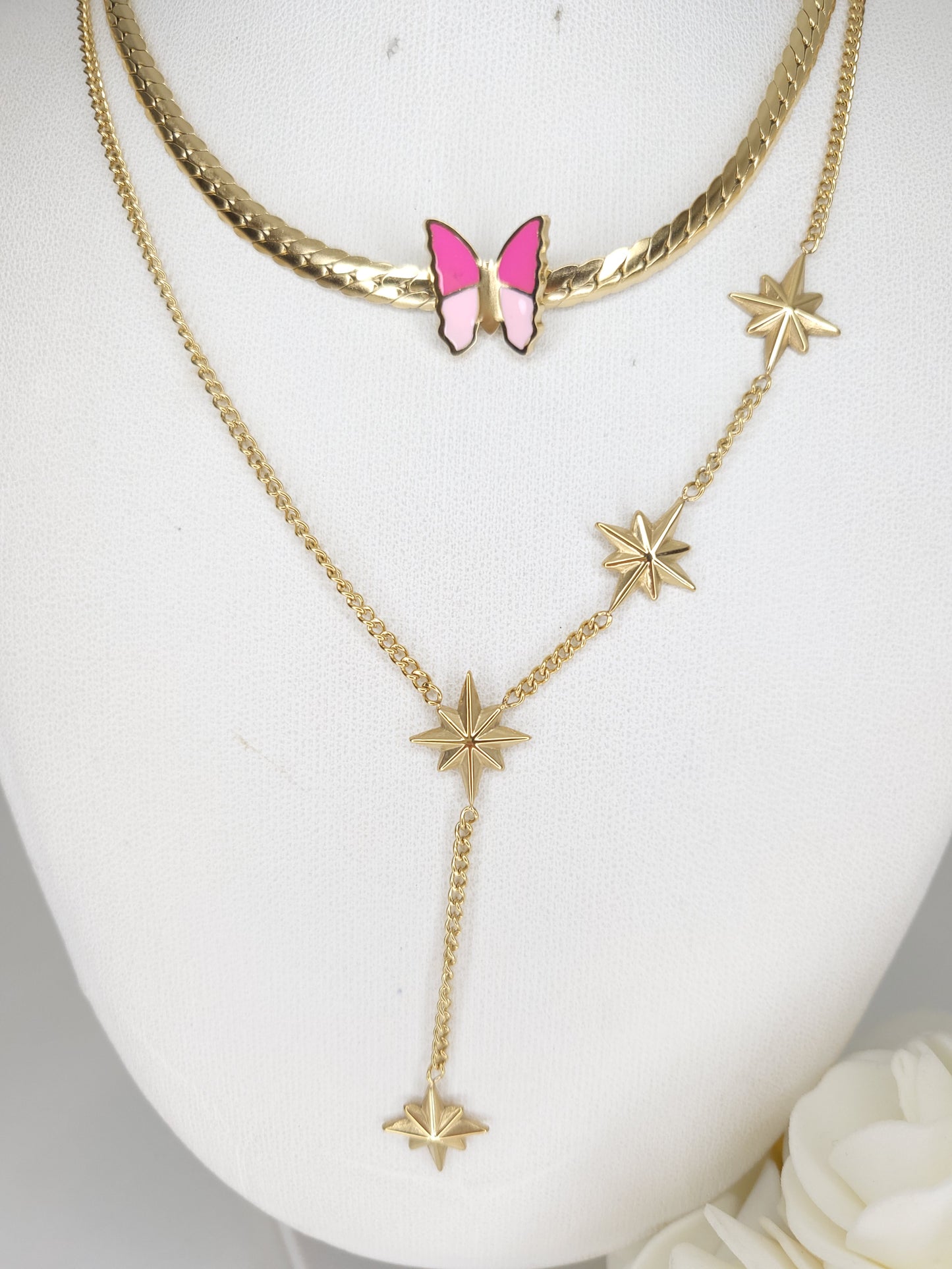 Collier Papillon