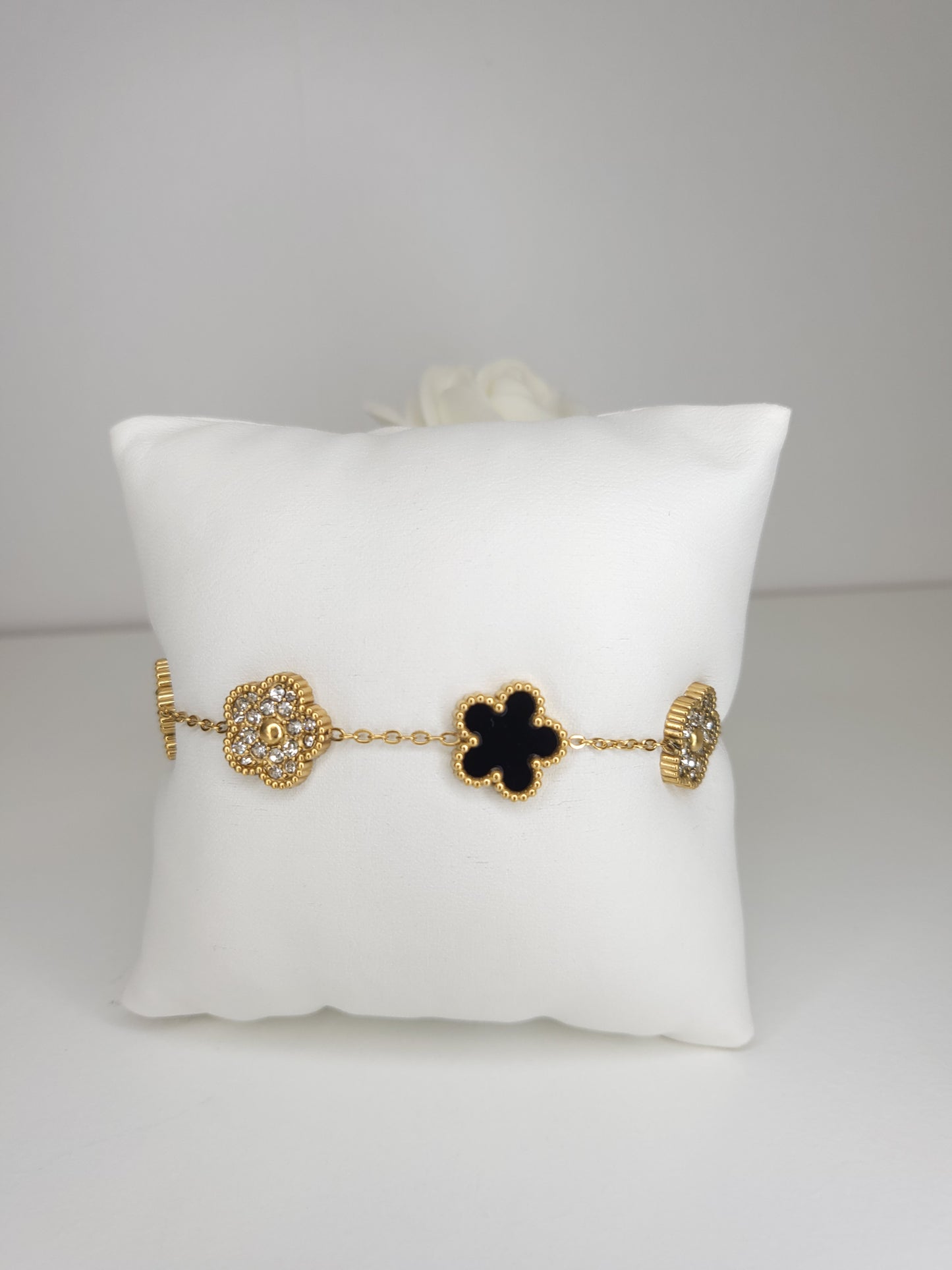 Bracelet Calissa Strass Noir