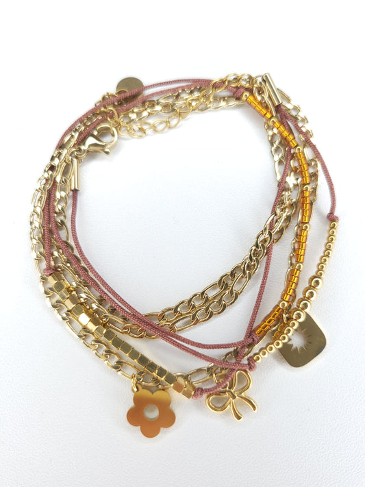 Bracelets/colliers Annabelle œil de Tigre